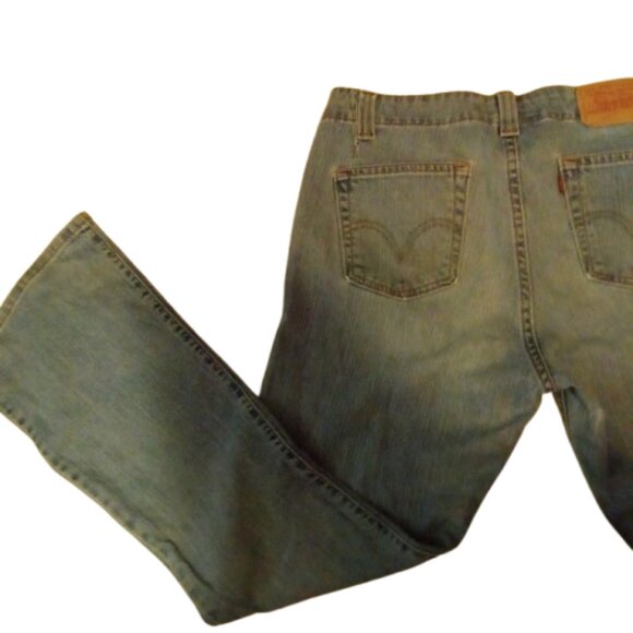 size 12 vintage levis 525 bootcut lowrise jeans - Picture 6 of 15